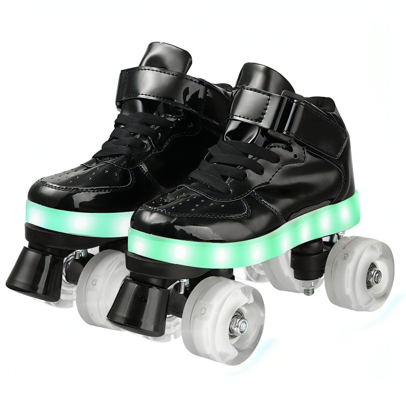 Main A Four-wheel Skating Flashing Roller Skates image