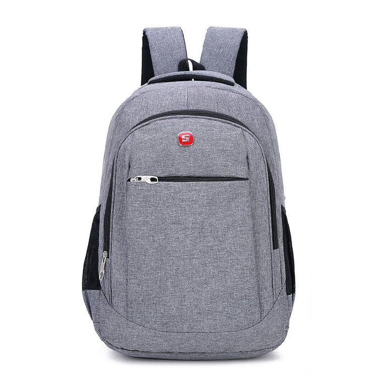 Main Male and Female Solid Color Lightweight Backpack image